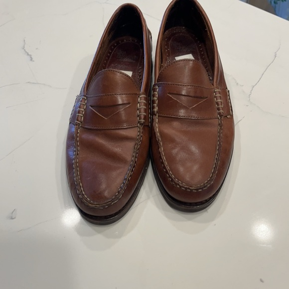 Allan Edmonds loafers brown size 11 great shape - Picture 6 of 6